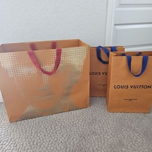 Authentic Louis Vuitton Paper bags